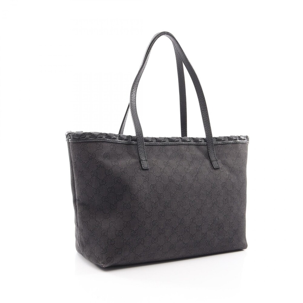 Gucci Bamboo Gg Pattern Shoulder Tote #308622G64B - Picture 2 of 12